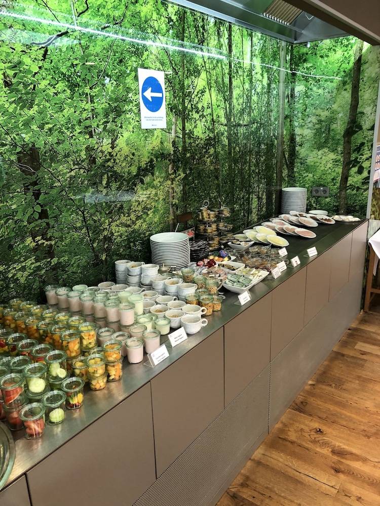 Breakfast buffet