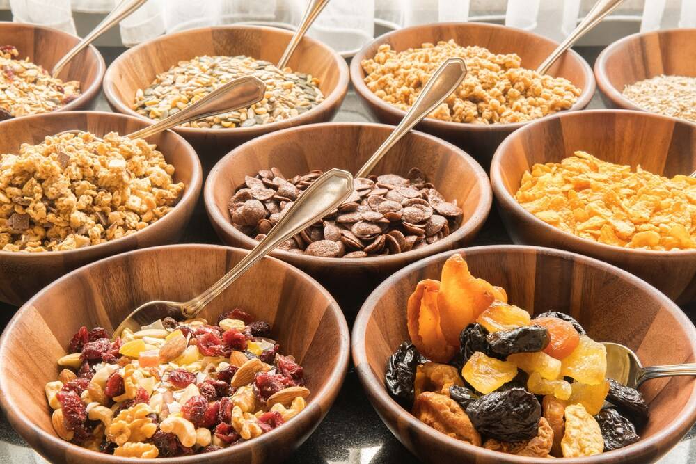 Breakfast buffet