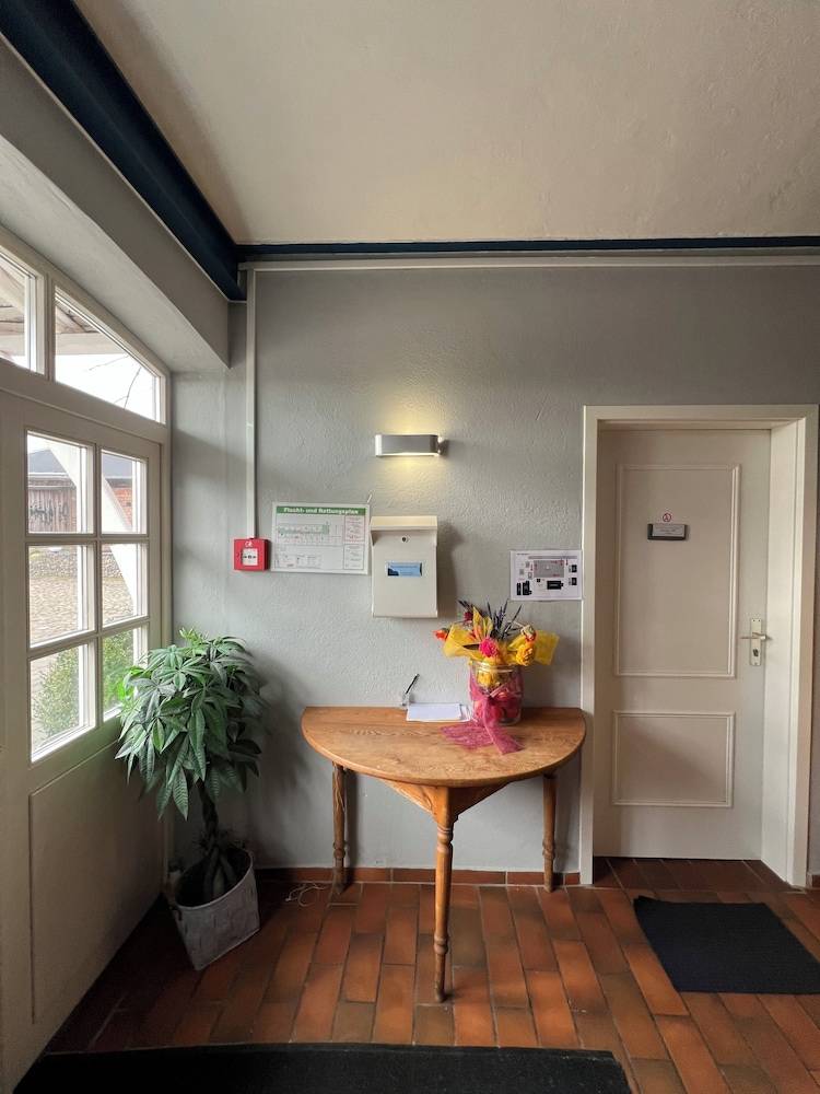 Interior entrance