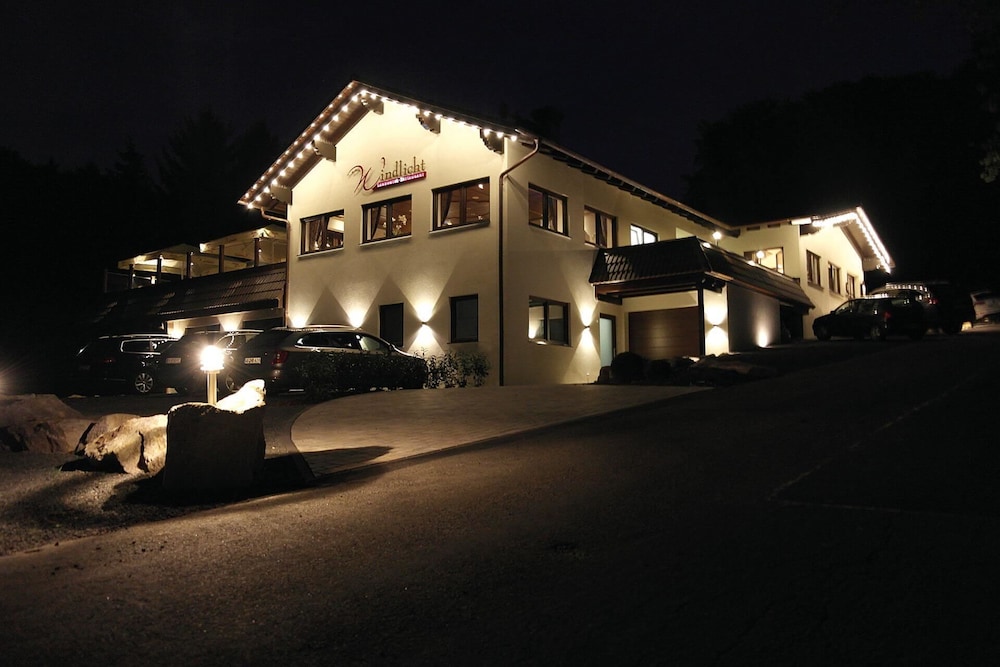 Front of property - evening/night