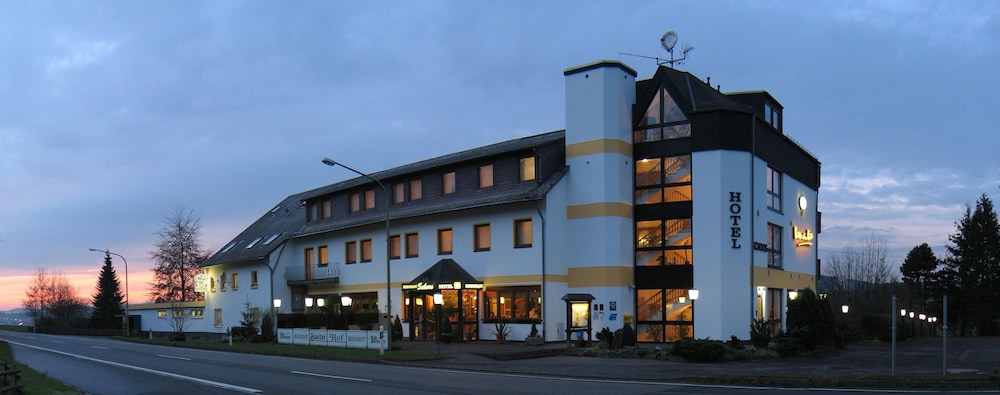 Front of property - evening/night