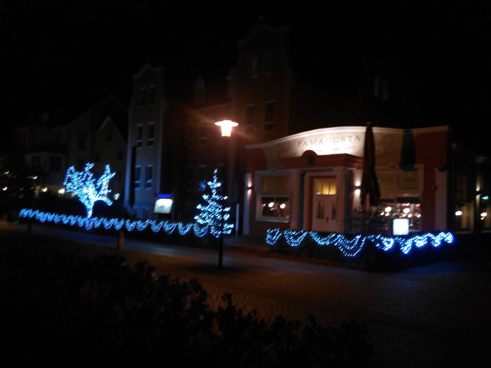 Front of property - evening/night