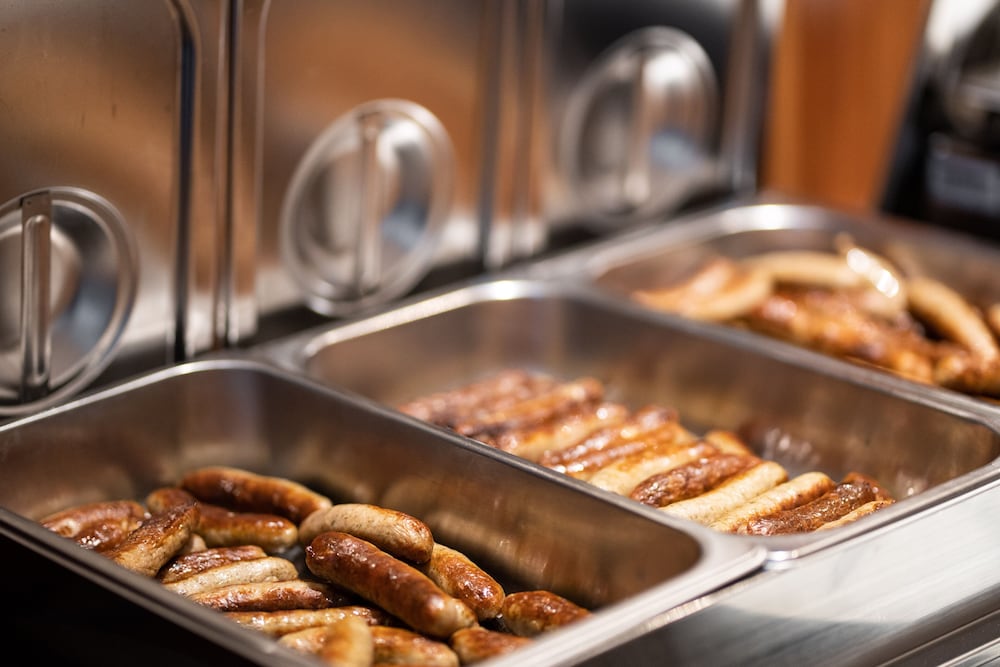 Breakfast buffet