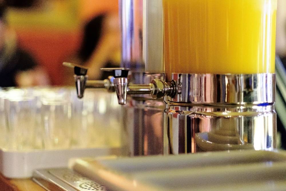 Breakfast buffet