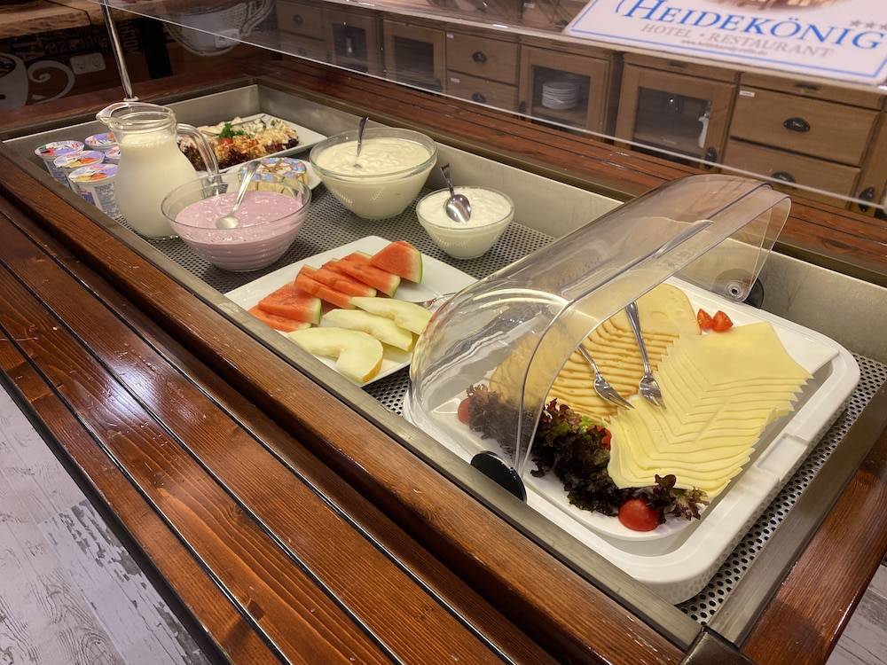 Breakfast buffet