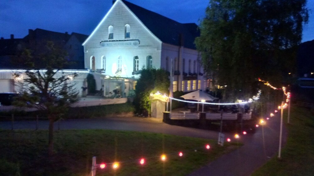 Hotel Front - Evening/Night