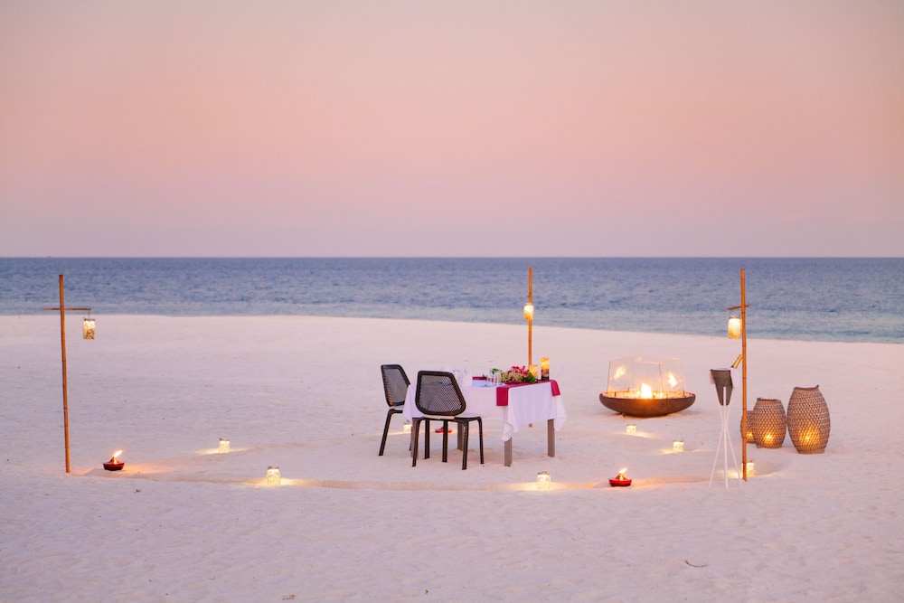 Couples dining