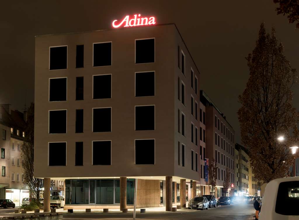 adina apartment hotel nuremberg exterior