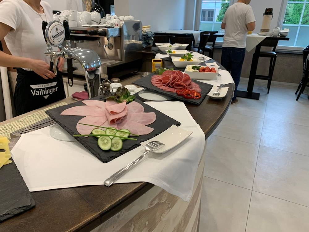 Breakfast buffet