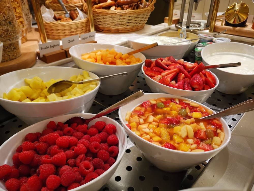 Breakfast buffet