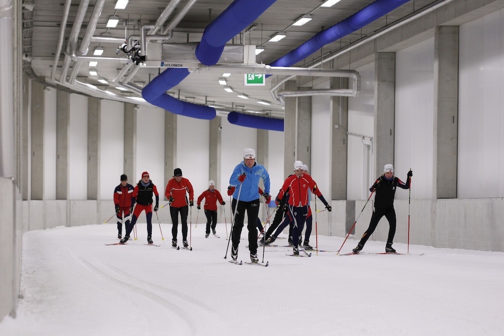 Skiing
