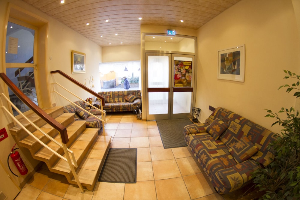 Interior entrance