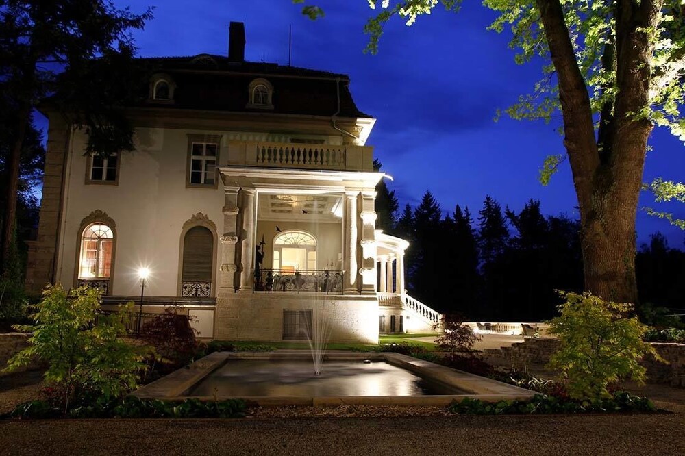 Hotel Front - Evening/Night