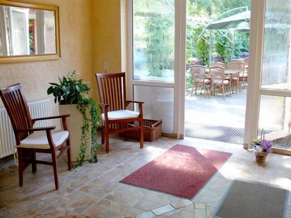 Interior entrance
