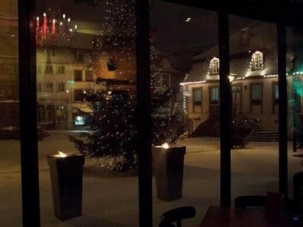 Front of property - evening/night