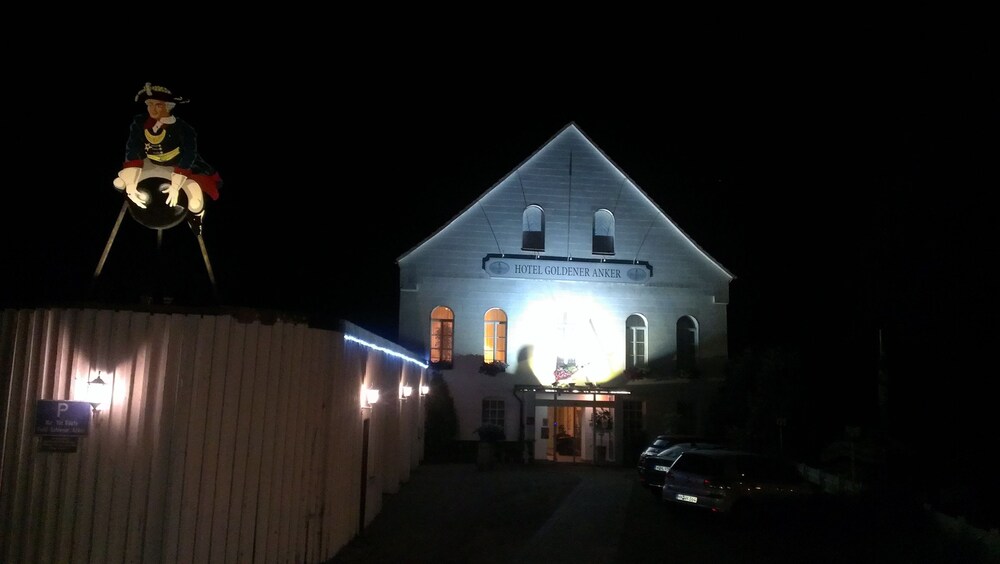 Hotel Front - Evening/Night