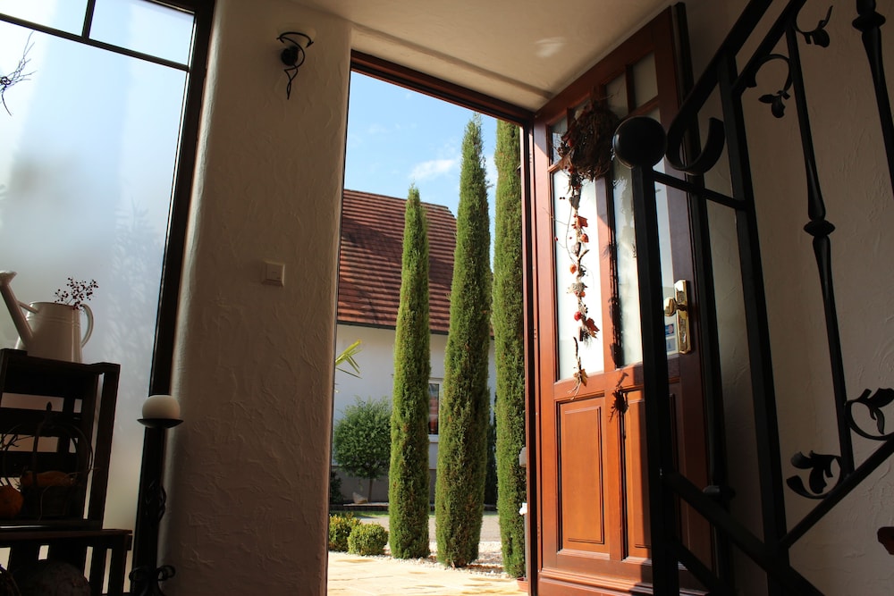 Interior entrance