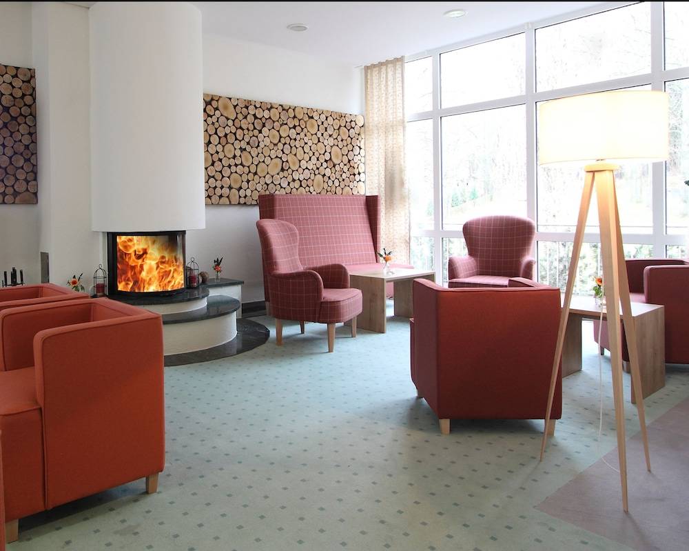 Lobby sitting area