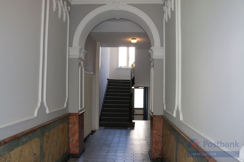 Interior entrance