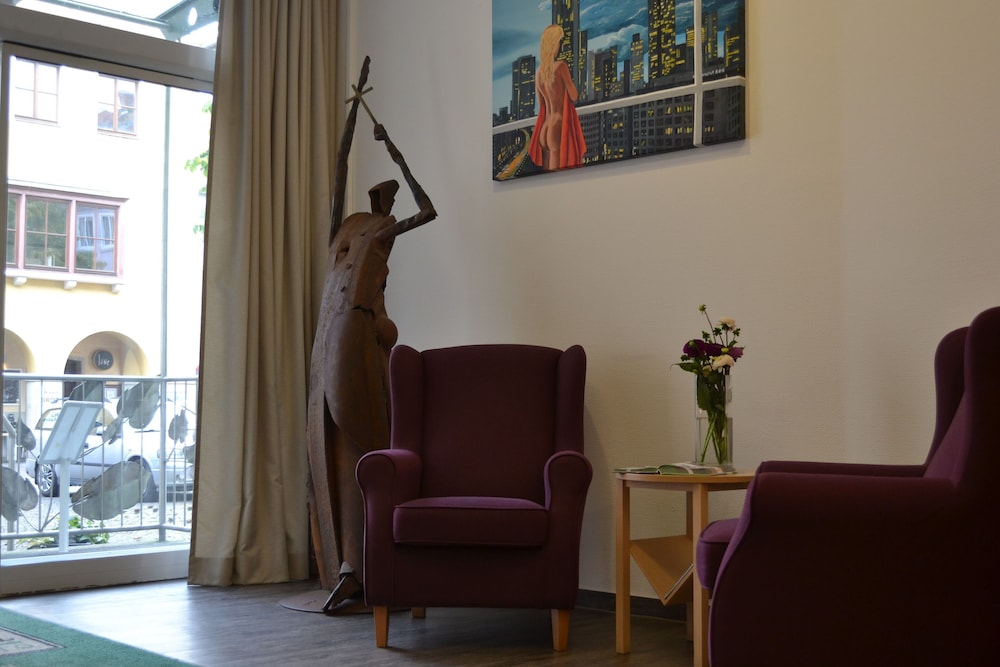Interior entrance