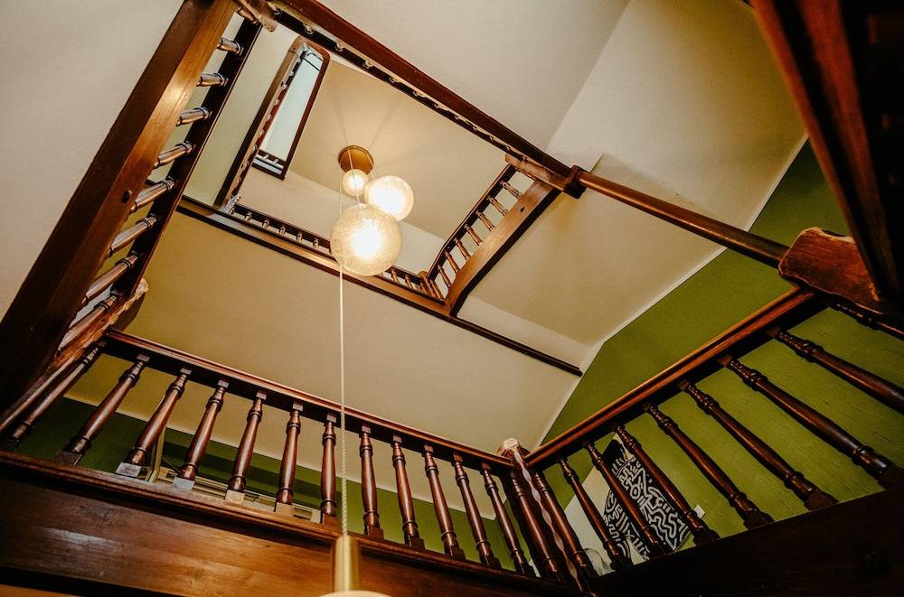 Interior entrance