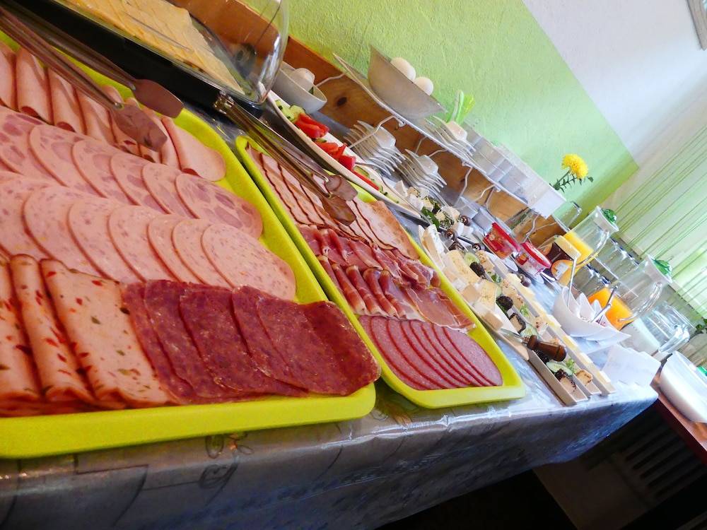 Breakfast buffet