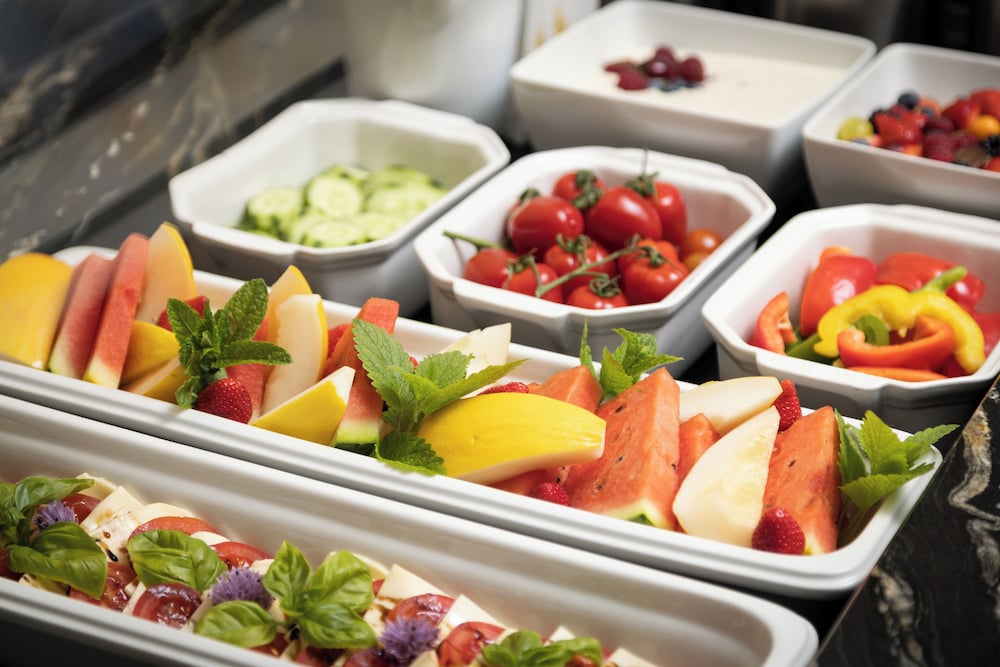 Breakfast buffet