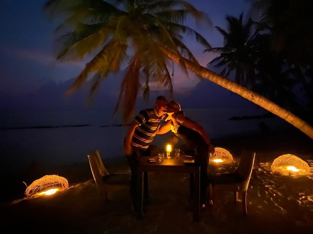 Couples dining