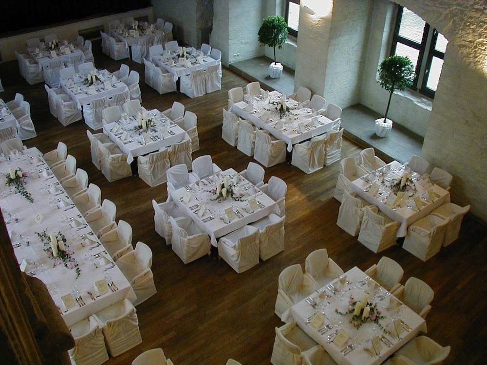 Indoor wedding