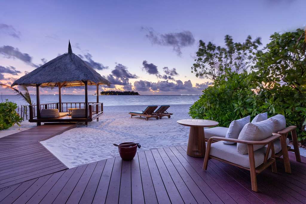 Beachfront Sunset View Pool Villa Deck