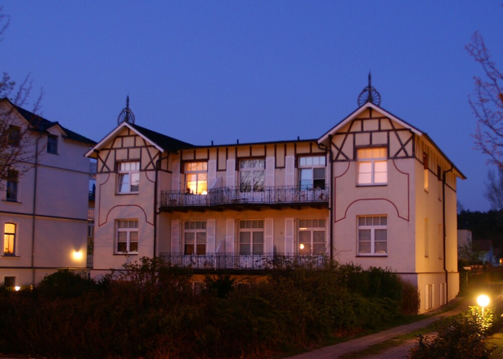 Hotel Front - Evening/Night
