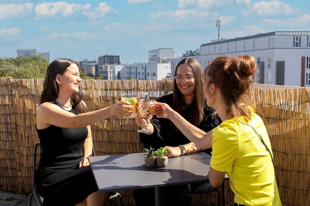 Rooftop terrace