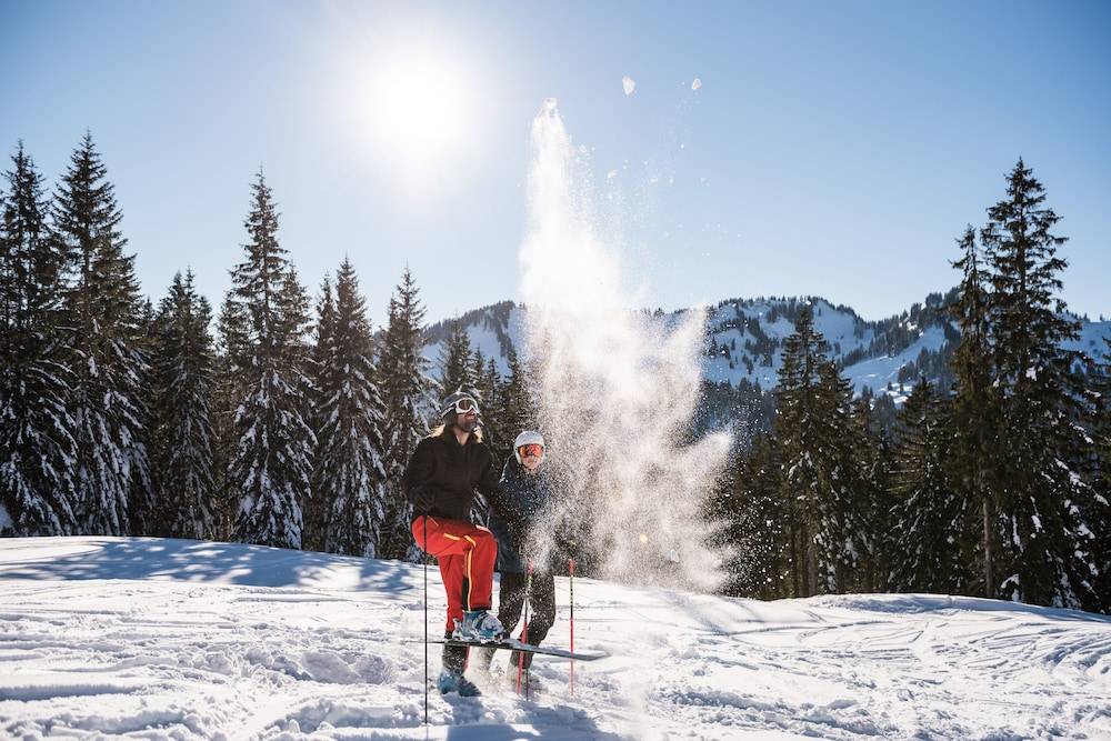 Skiing