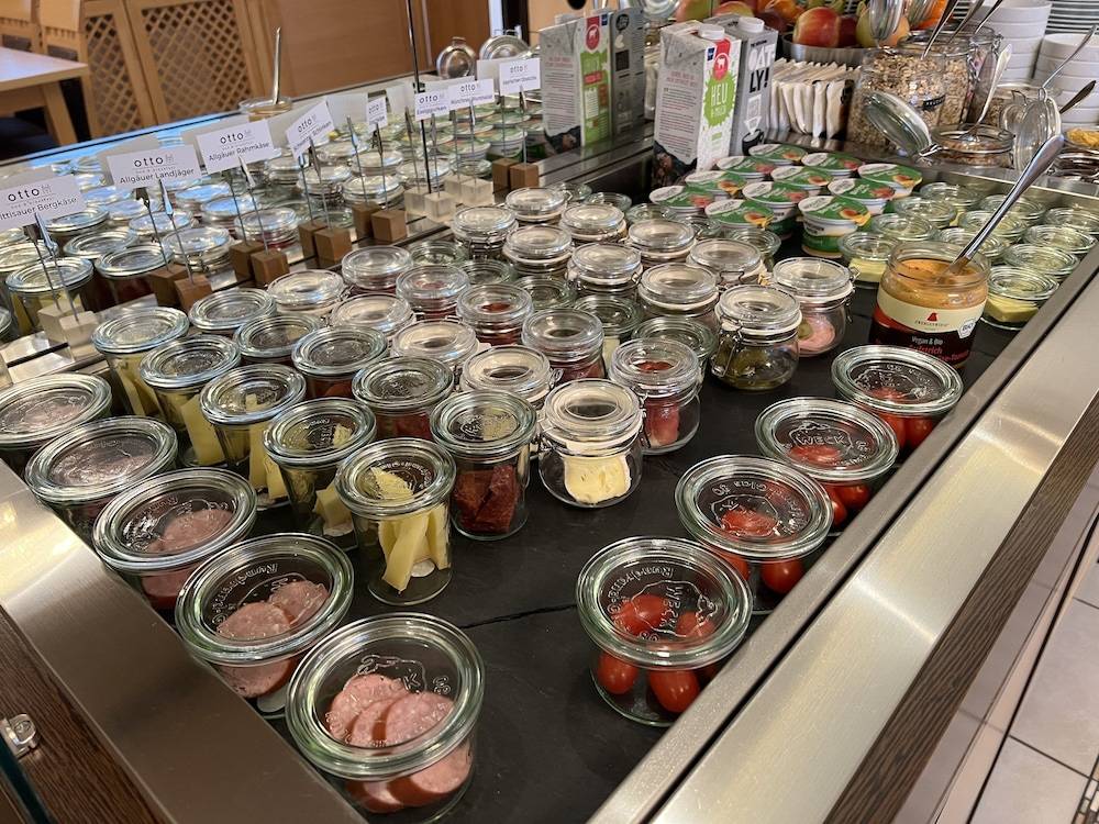 Breakfast buffet