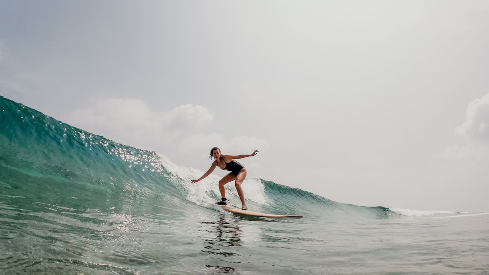 Surfing/boogie boarding
