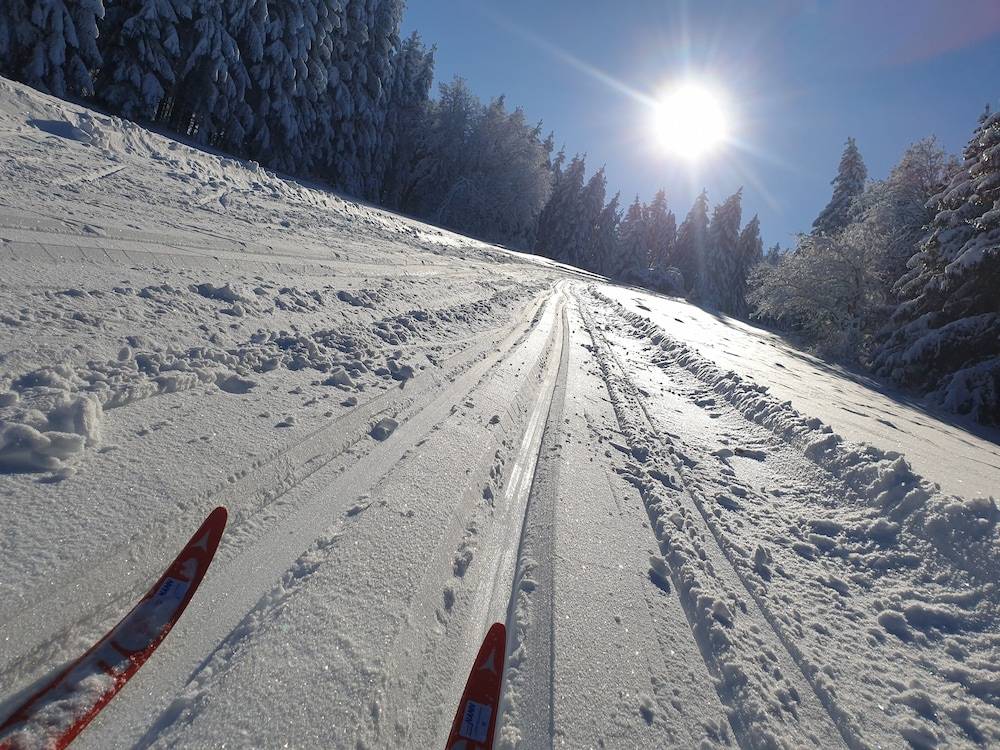 Skiing