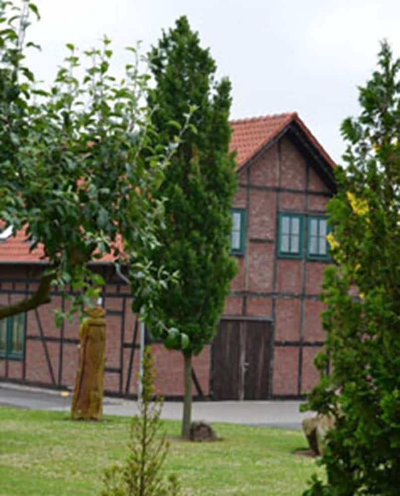 Outdoor wedding area