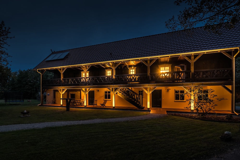 Front of property - evening/night