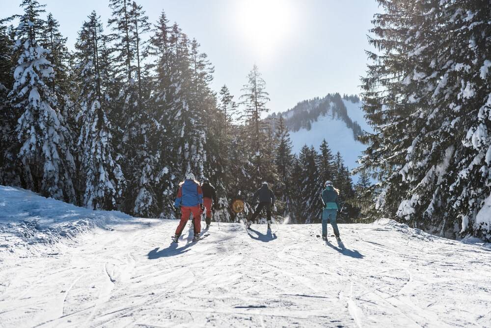 Skiing