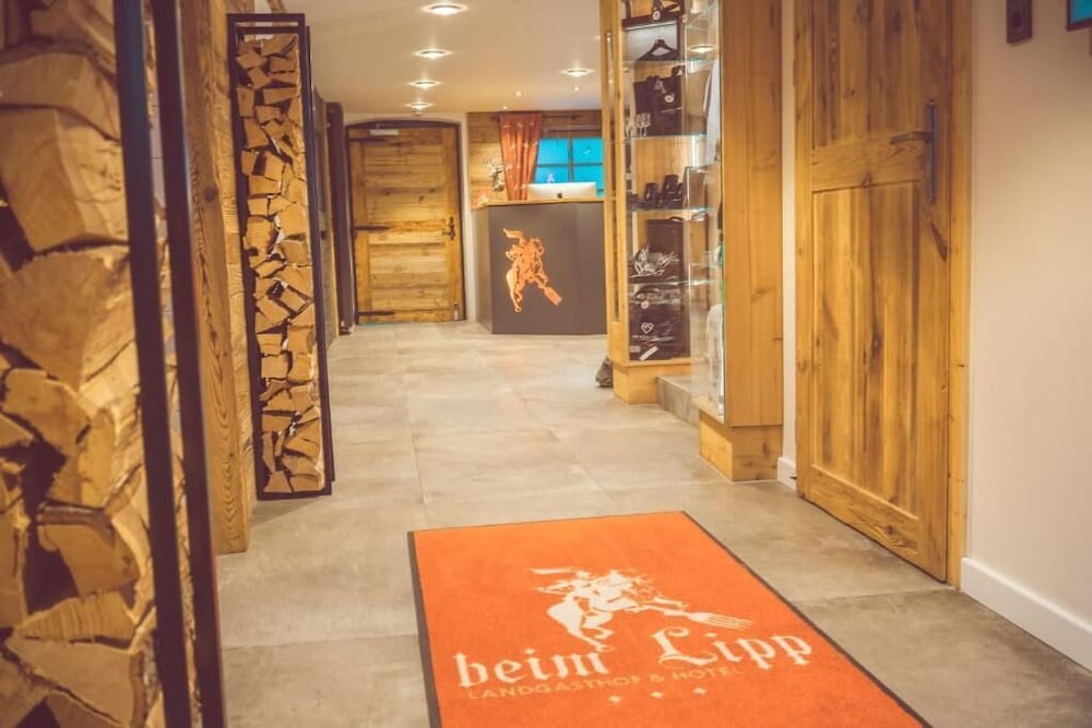 Interior entrance