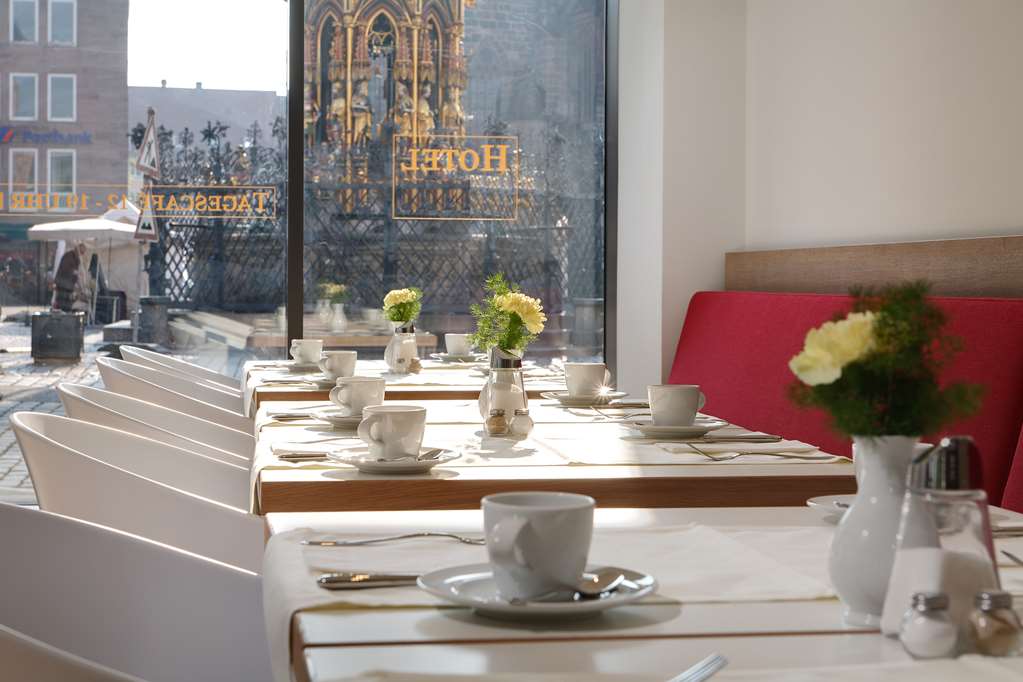 breakfast restaurant Sorat Hotel Saxx Nuremberg