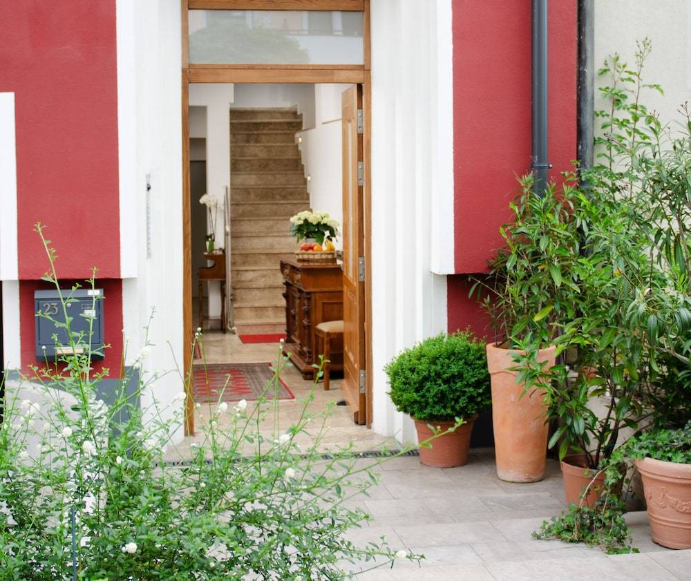 Interior entrance