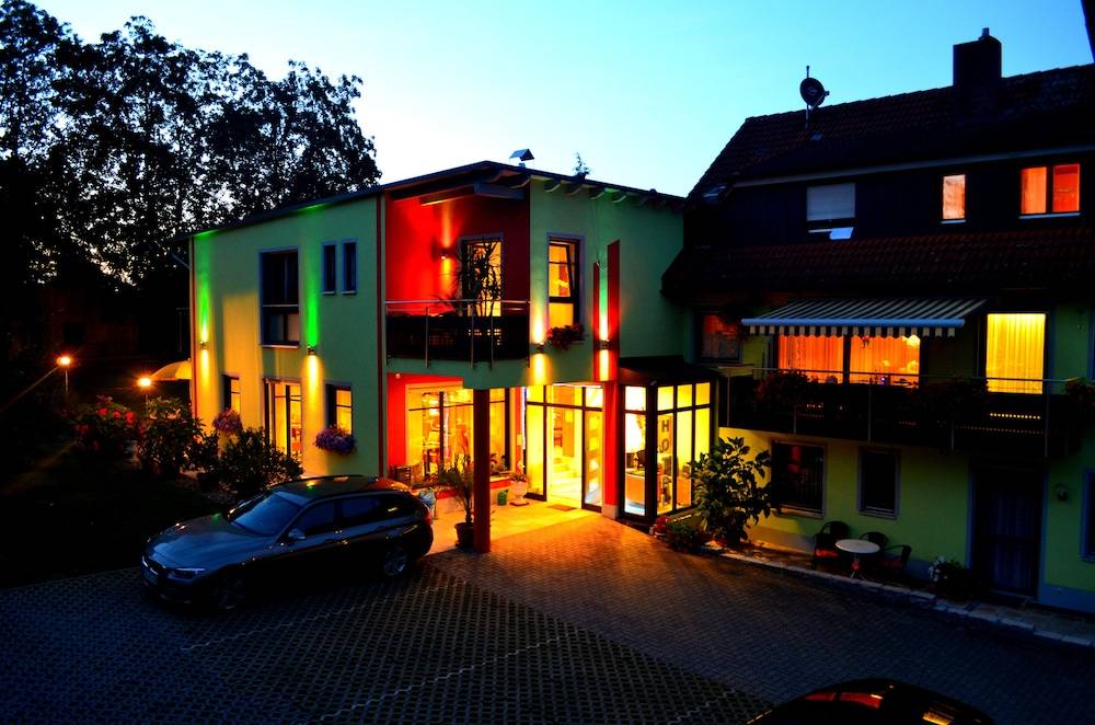 Front of property - evening/night