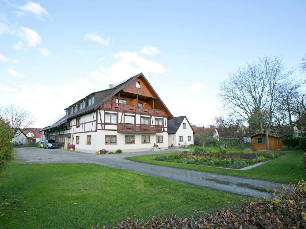 Spacious Apartment near Lake Constance with Covered Balcony