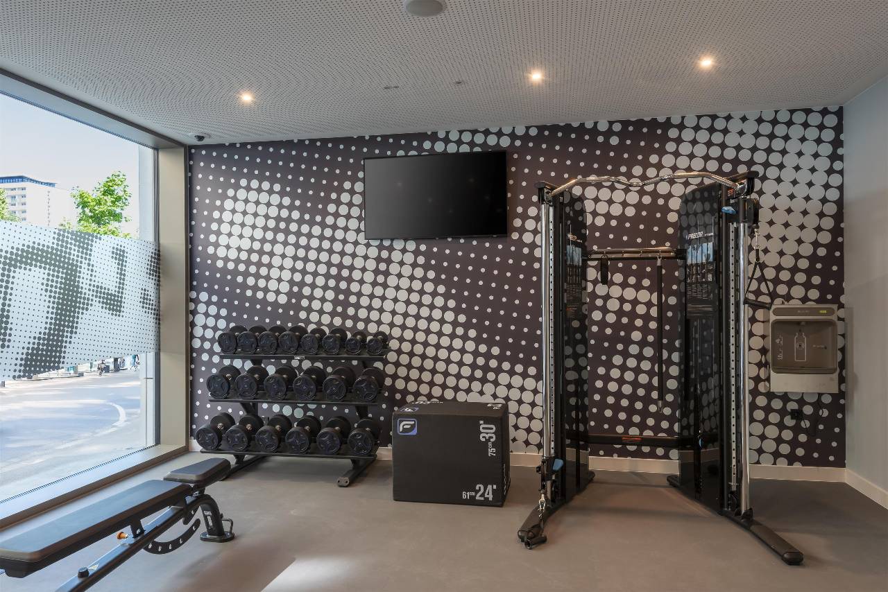 Health club fitness center gym