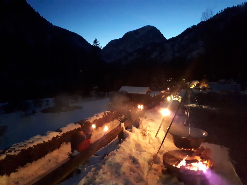 Snowshoeing