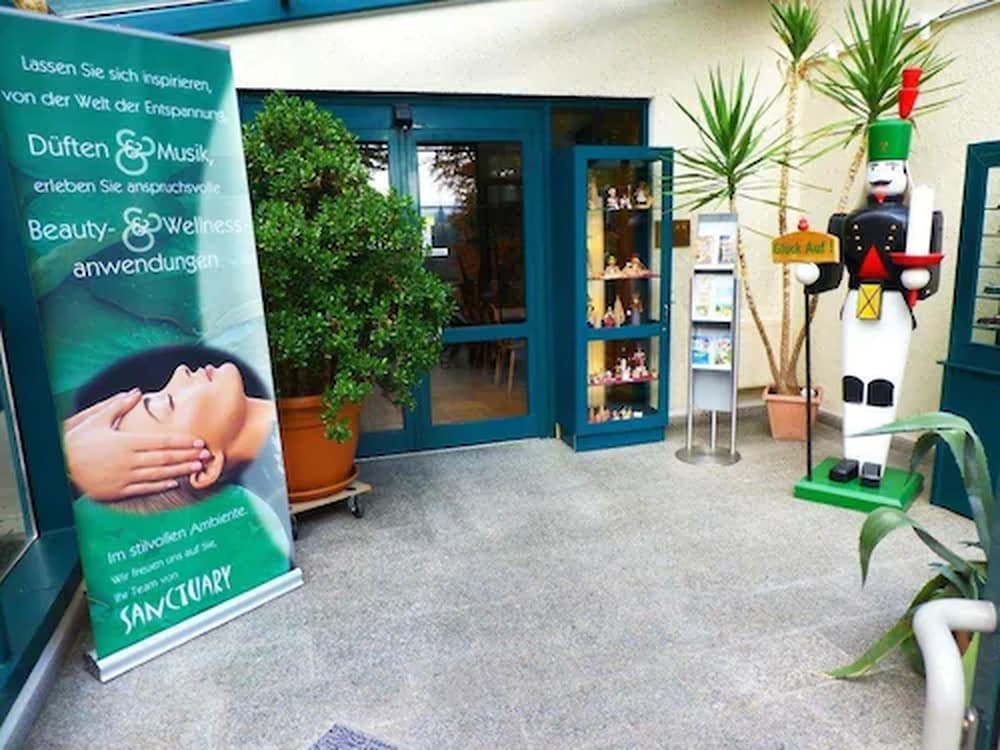 Interior entrance