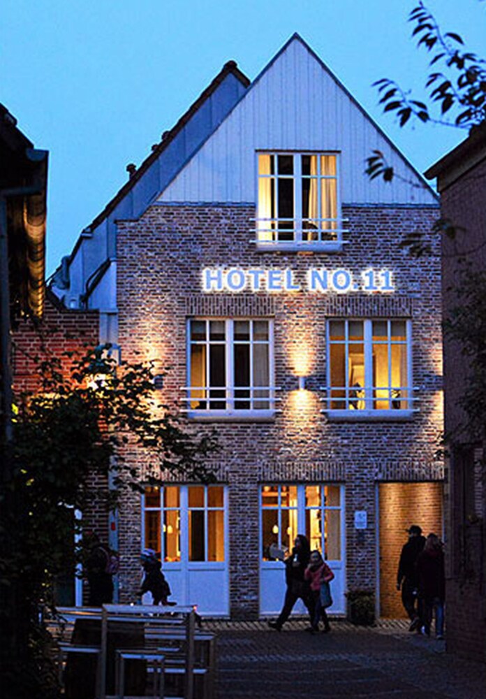Hotel Front - Evening/Night