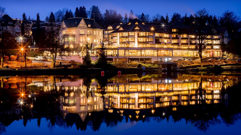Front of property - evening/night