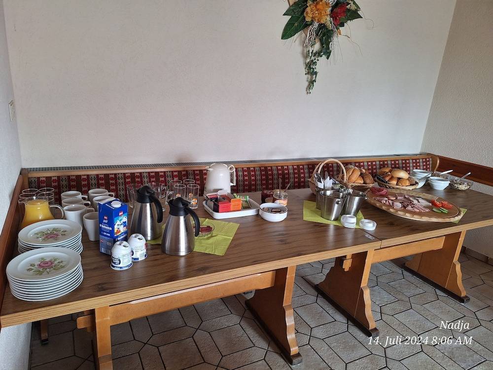 Breakfast buffet